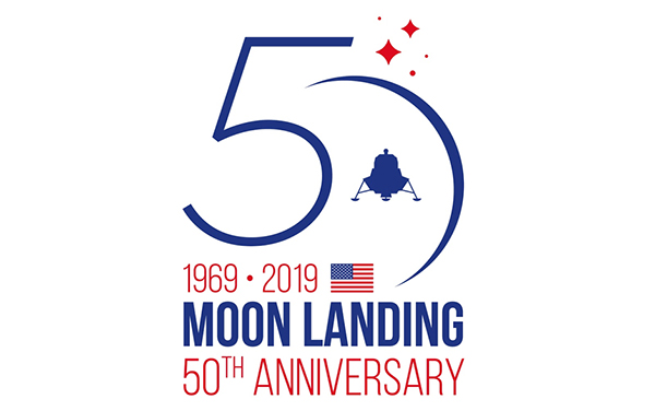Moon Landing 50th Anniversary logo ABL Circuits